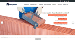 Desktop Screenshot of ceramicasampedro.com